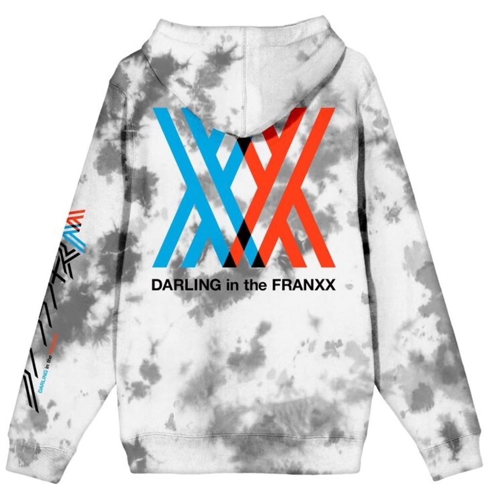 DARLING in the FRANXX - Logo Dye Hoodie - Crunchyroll Exclusive Large
